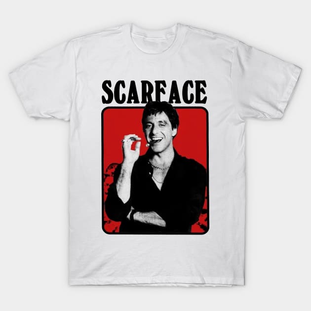 Vintage Scarface 1983 Crime T-Shirt by SBC PODCAST